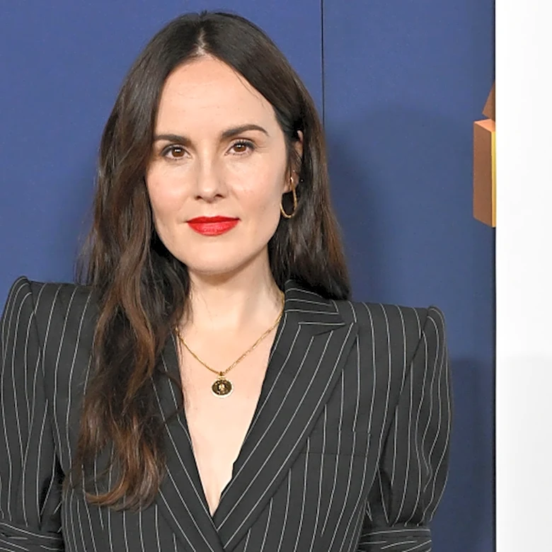 Downton Abbey Star Michelle Dockery Is Unrecognizable Without Dark Hair