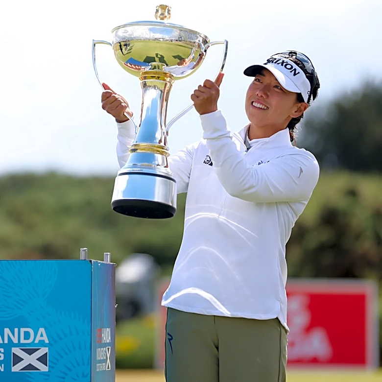 Jenny Shin ends 10-year drought with wire-to-wire win at Women's Scottish Open