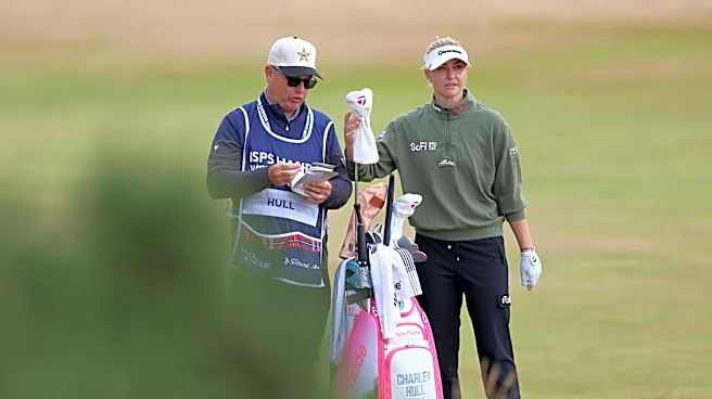 Charley Hull tricked her caddie into thinking he'd won the lottery