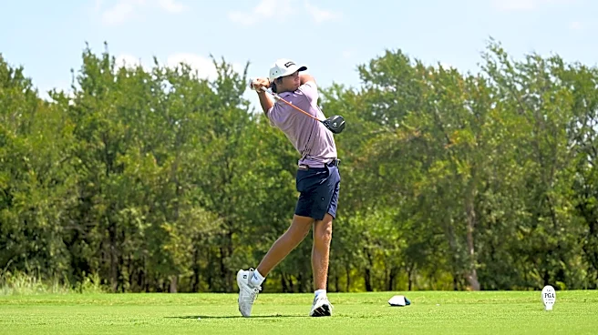 Charlie Woods climbs leaderboard with 70, makes cut at Junior PGA Championship