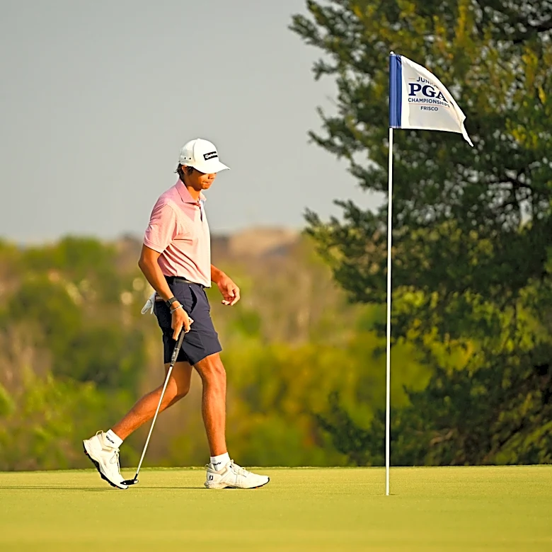 Charlie Woods misses 54-hole cut at Junior PGA Championship after third-round 77