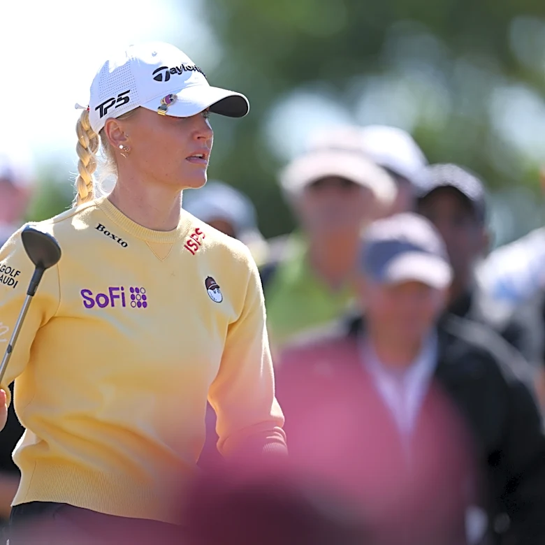 Charley Hull on criticism about viral lottery caddie prank: 'They can lump it'