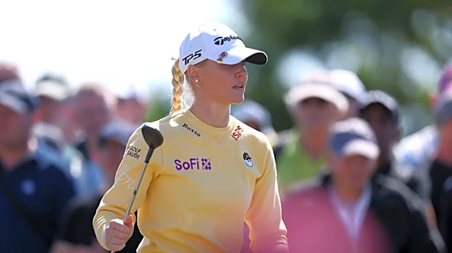 Charley Hull on criticism about viral lottery caddie prank: 'They can lump it'