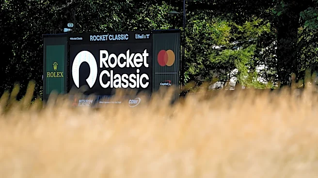2026 Rocket Classic leaderboard, Friday tee times, live updates from Detroit Golf Club