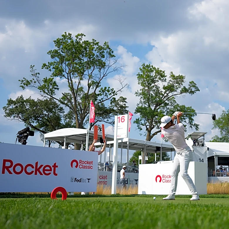After 8 straight birdies at the Rocket Classic, what's in store for Michael Brennan in Round 2?
