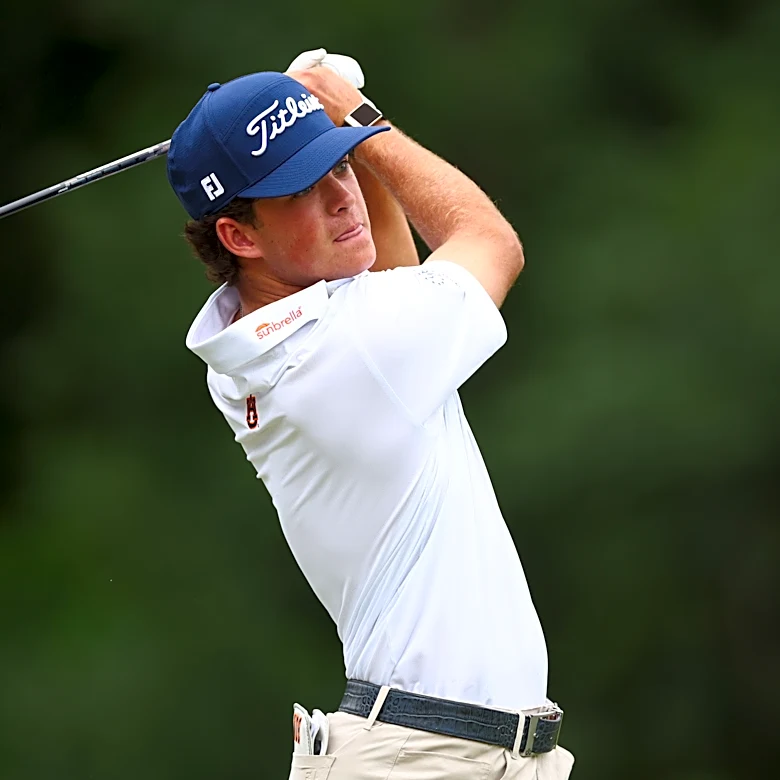 Brandt Snedeker plays practice round with potential captain's pick Jackson Koivun