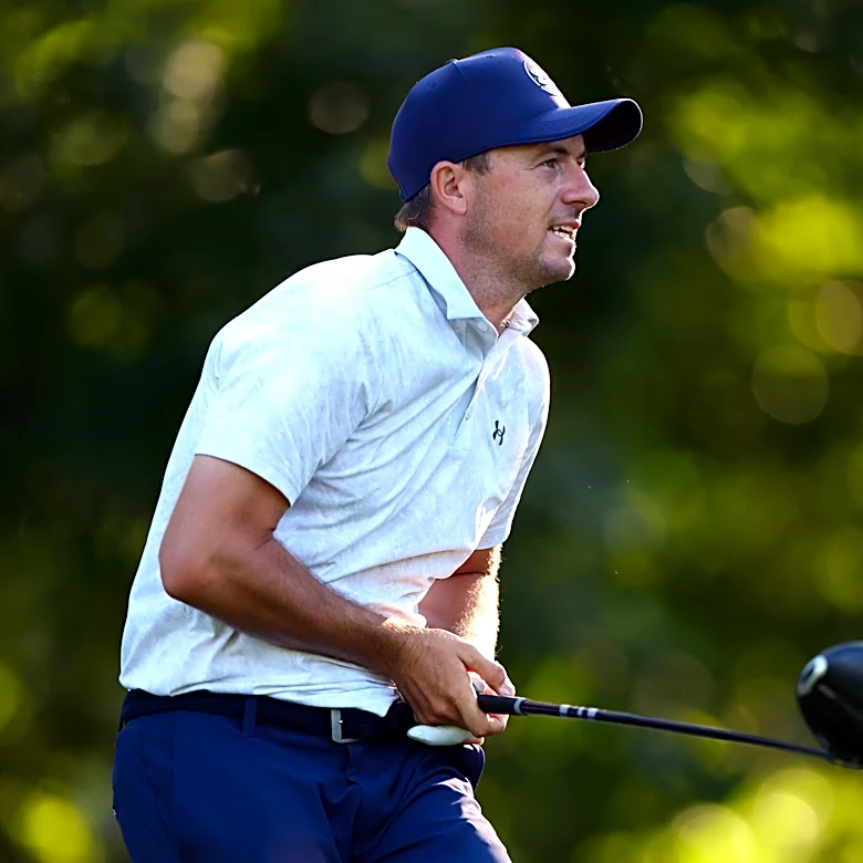 Jordan Spieth's incredible par on final hole saves his chances of making cut at Wyndham