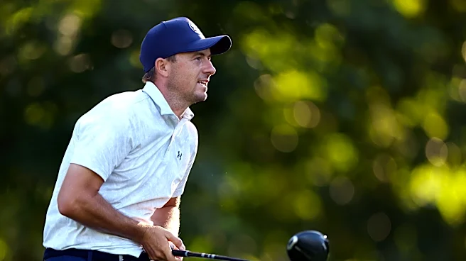 Jordan Spieth's incredible par on final hole saves his chances of making cut at Wyndham