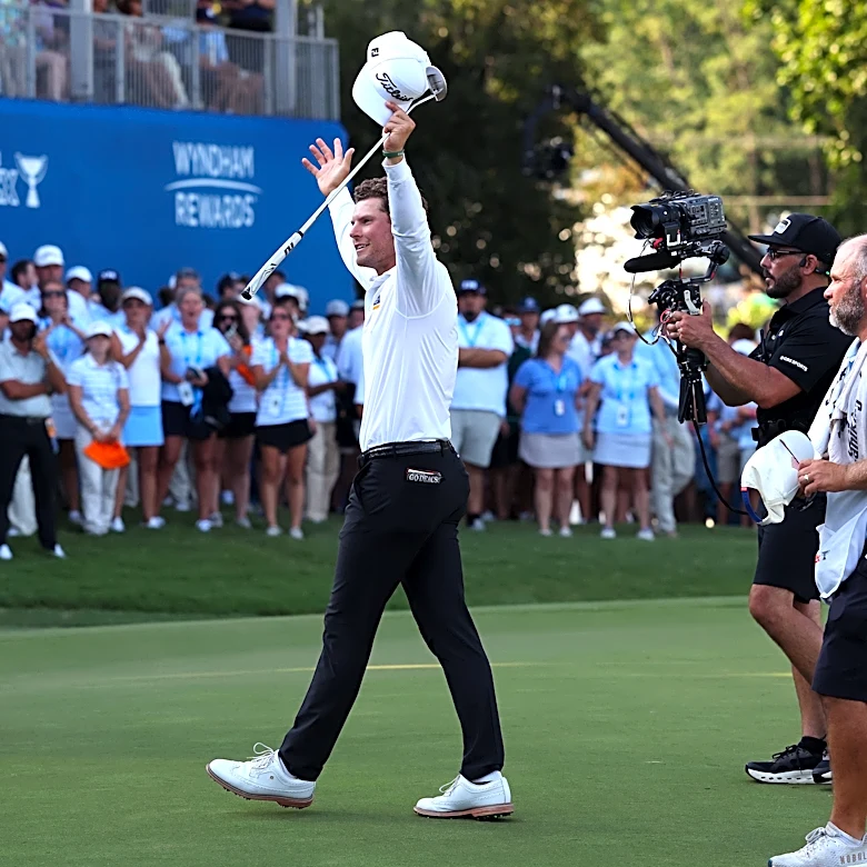 Michael Brennan wins Wyndham Championship, claims spot in FedEx Cup playoffs