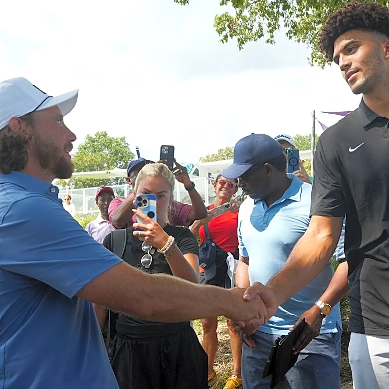 NBA rookie finding basketball lessons at FedEx St. Jude Championship
