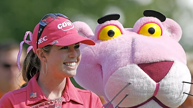 Paula Creamer's surprise 40th included major champions, Pink Panther