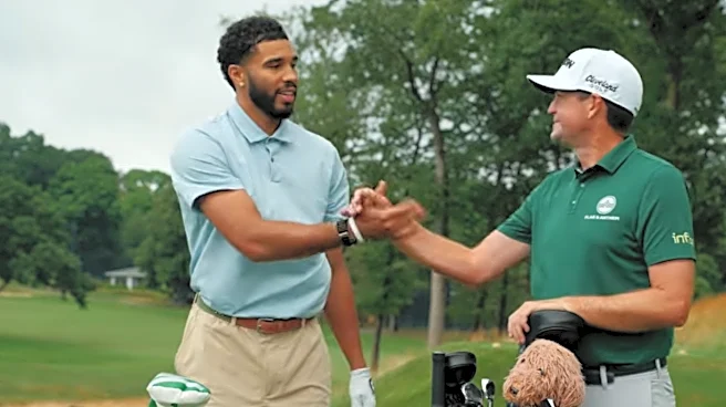 This Boston Celtics star loves golf so much the team had Keegan Bradley on their promo video