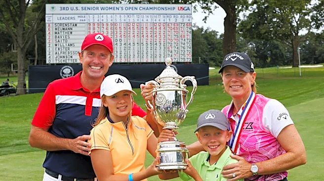 LPGA great Annika Sorenstam now has two kids bitten by the golf bug