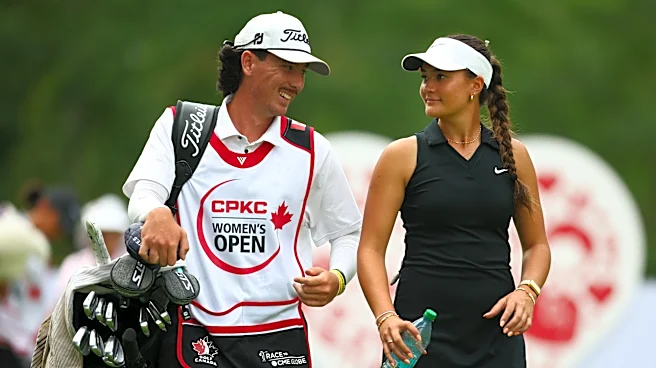 Kiara Romero contending at CPKC Women's Open, her first LPGA event since turning pro