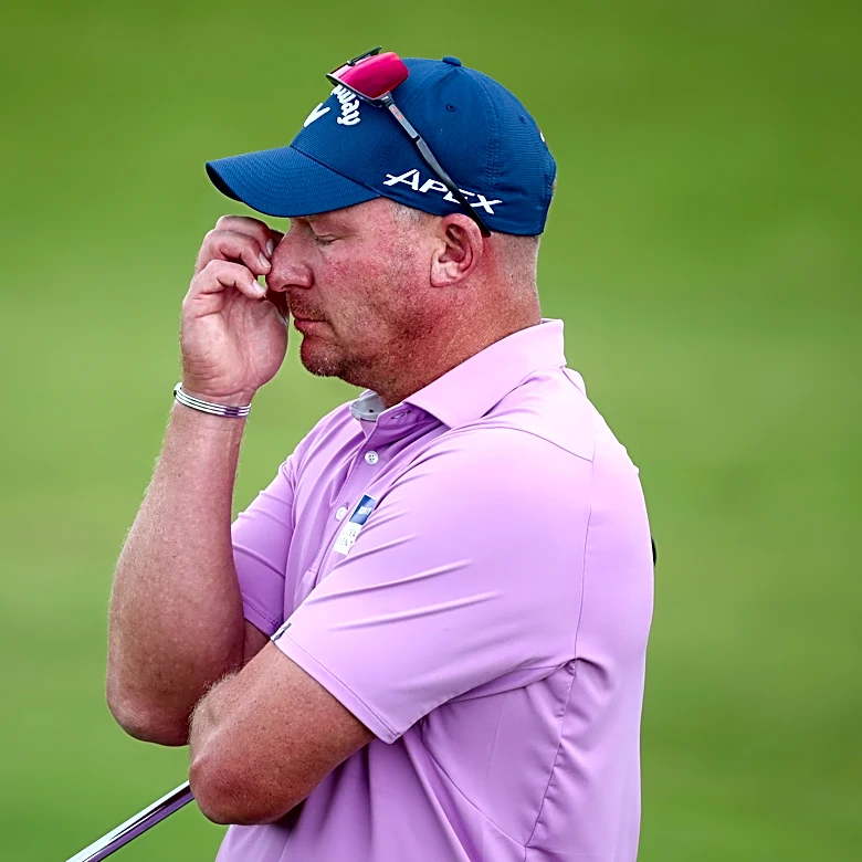 DP World Tour pro penalized two shots after kicking divot away from stance in Scotland