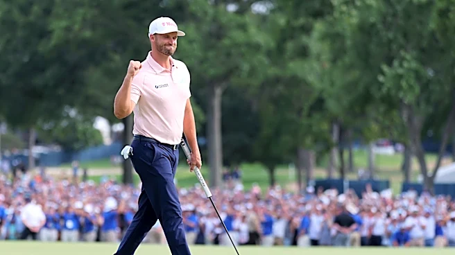Wyndham Clark closes with three straight birdies to win BMW Championship