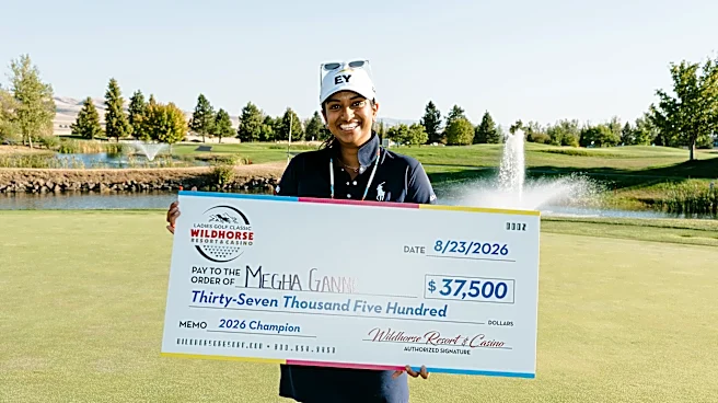 Former Stanford star Megha Ganne wins first Epson Tour title in playoff