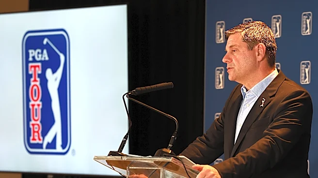 Brian Rolapp says LIV Golf players can return to PGA Tour, but they'll have to earn it