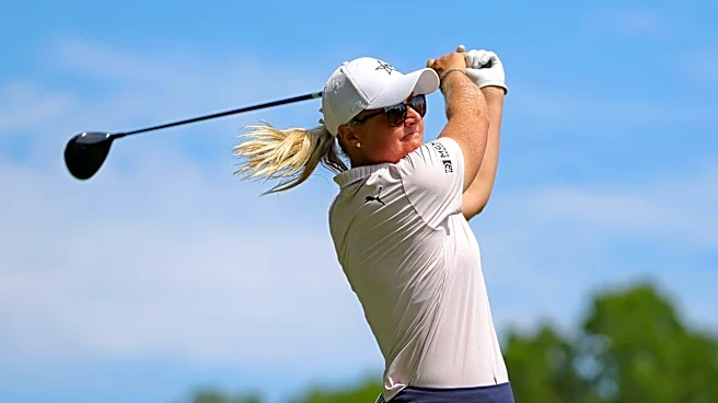 Soon-to-be retired Anna Nordqvist rallies to make weekend at LPGA's FM Championship