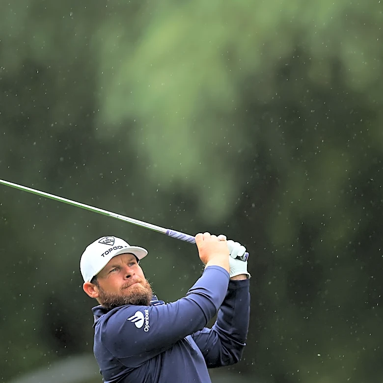 Tyrrell Hatton went home during rain delay, returned to finish round hours later