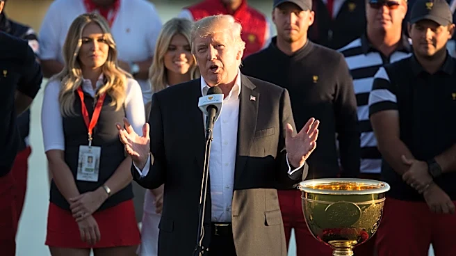 Donald Trump accepts role of honorary chairman for 2026 Presidents Cup in Chicago