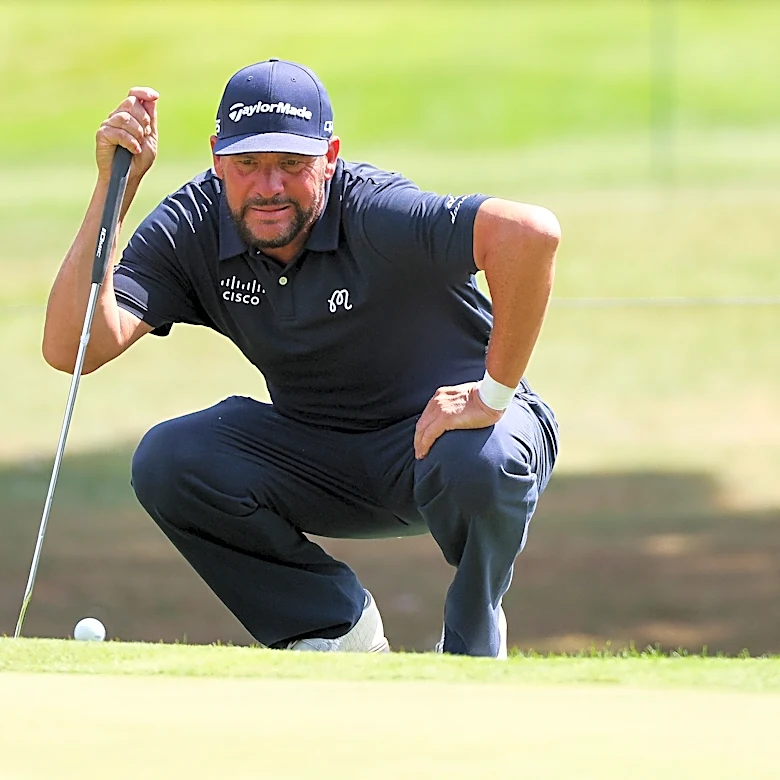 Playing on sponsor exemption, Michael Block leads by 2 at PGA Tour Champions Ally Challenge
