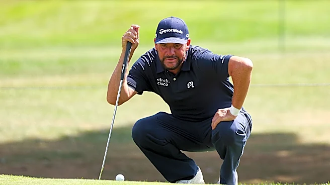 Playing on sponsor exemption, Michael Block leads by 2 at PGA Tour Champions Ally Challenge