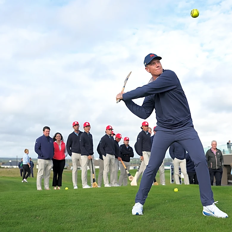 What is hurling? Walker Cup players get crash course in Ireland’s oldest sport