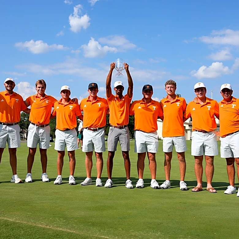 Rudy Sautron sparks Tennessee men's golf comeback win at Visit Knoxville Collegiate