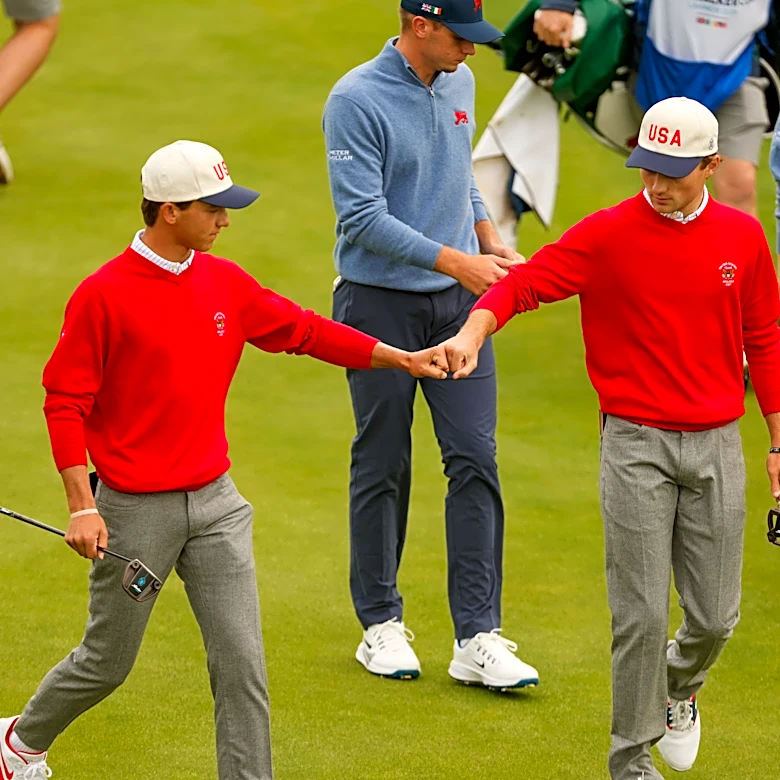 USA records first foursomes sweep since 2007, nears another Walker Cup title at Lahinch