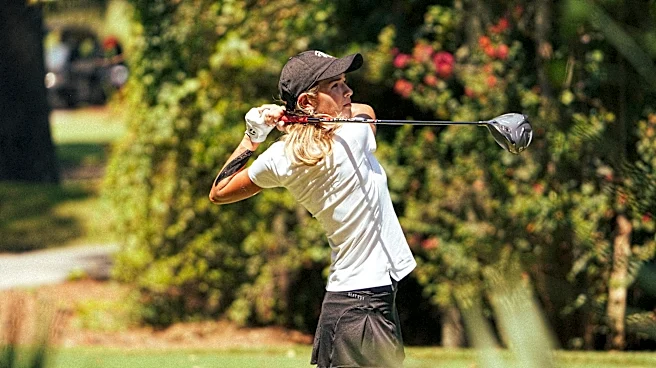 Kai Trump begins college career with 78 at Golfweek Fall Classic