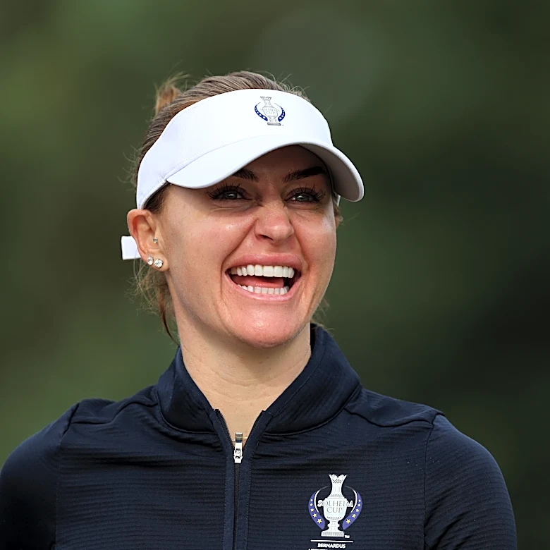 Mel Reid sets record straight on why Charley Hull was late to Solheim tee