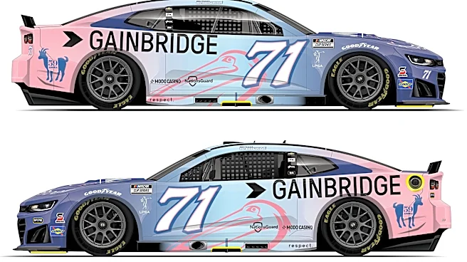 NASCAR driver to have Annika 'goat' logo on Camaro for championship race