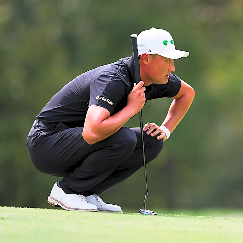Haotong Li fires 61 at Biltmore Championship, improves chances of keeping PGA Tour card