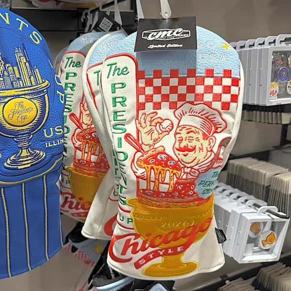 Photos: See what's in the 2026 Presidents Cup merch shop at Medinah