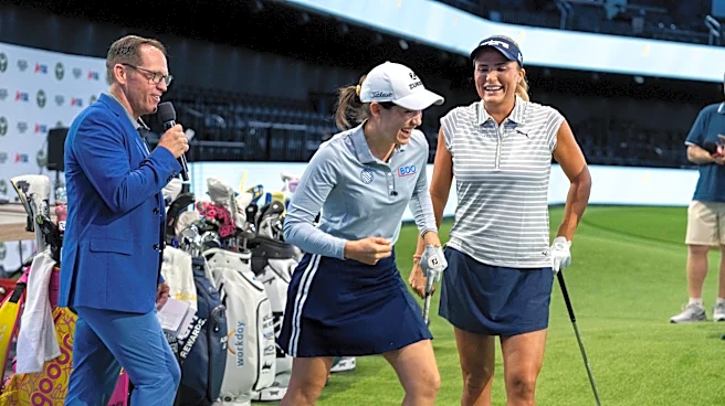 Why is Lexi Thompson playing in WTGL while pregnant?