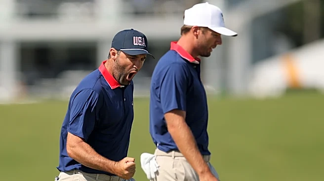 Sam Burns, Scottie Scheffler ride late charge to earn point for U.S. at Presidents Cup