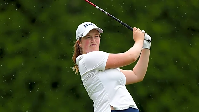 Lottie Woad began Sunday in top 5, withdraws from Arkansas with illness