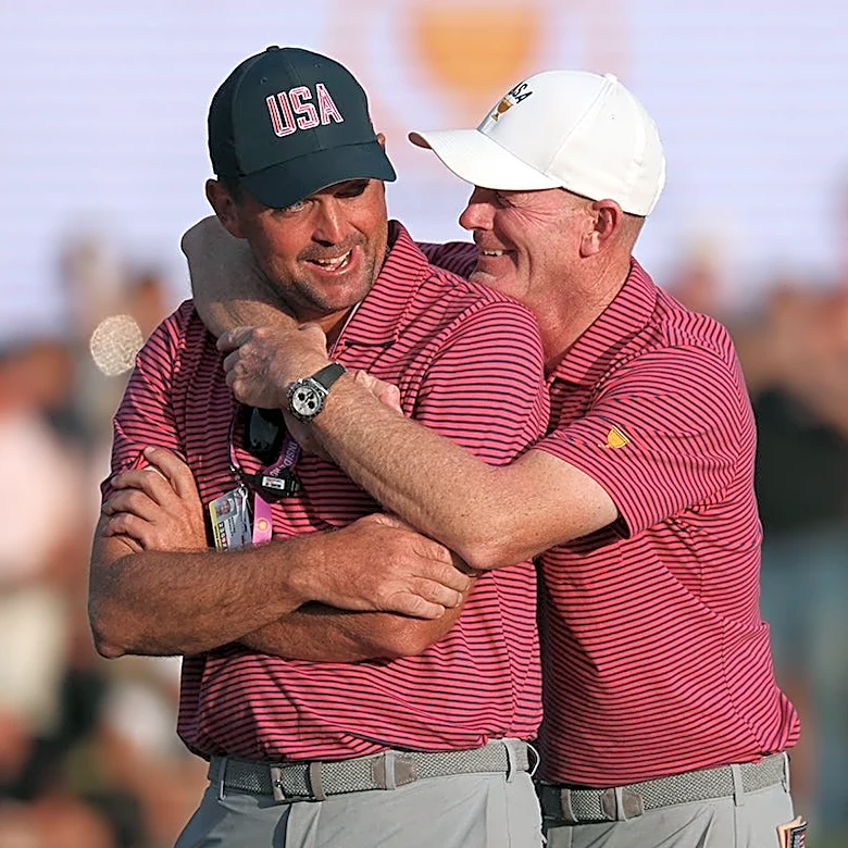 Keegan Bradley finds redemption at Medinah with Presidents Cup win