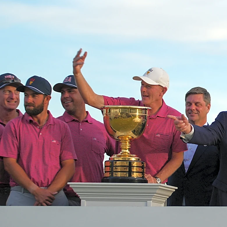 President Trump calls USA's Presidents Cup rally one of golf's greatest comebacks
