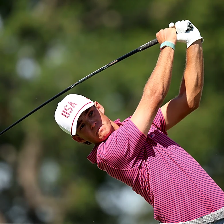 Jackson Koivun's golf equipment at the Presidents Cup