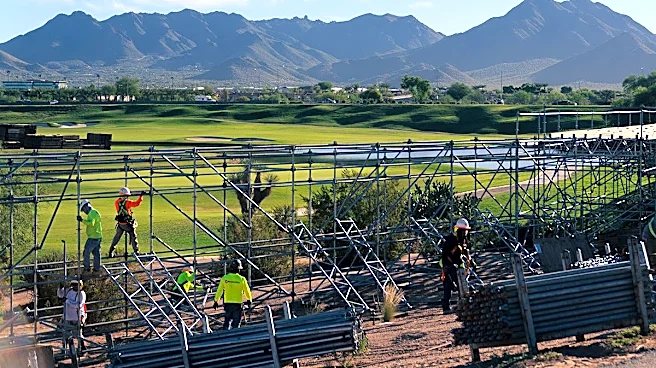 Four-month build-out at TPC Scottsdale for 2027 WM Phoenix Open well underway
