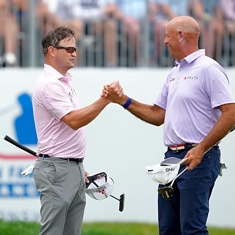 Stewart Cink, Zach Johnson duel missing out on the Zach at new PGA Tour Champions event