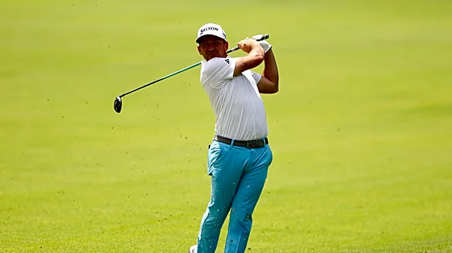 Alejandro Tosti finds new caddie for Bank of Utah after mid-round quit