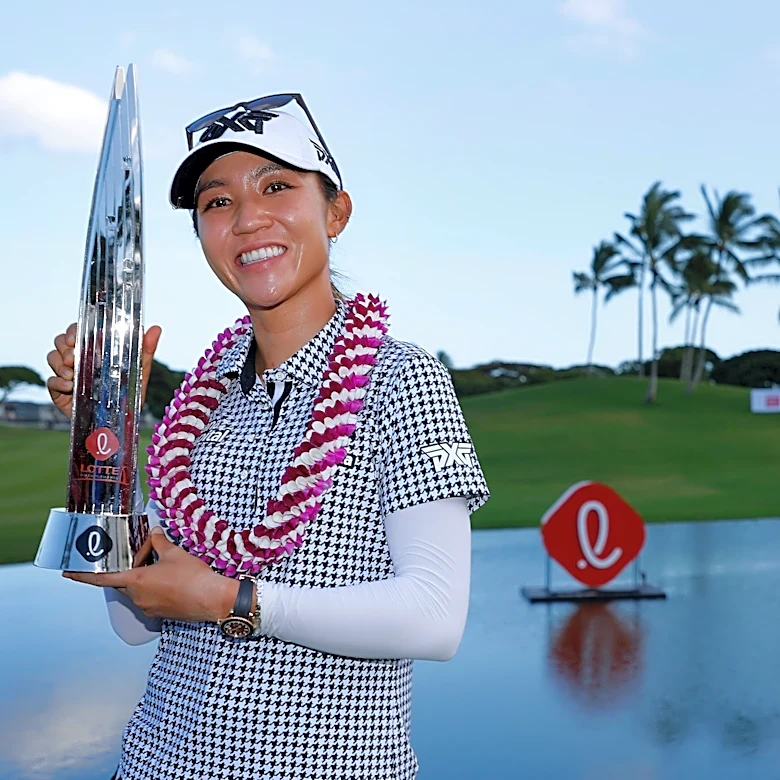 LPGA star Lydia Ko has husband back on the bag in Hawaii, where they met
