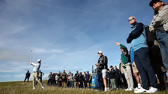 Mostly smiling, Robert MacIntyre is chasing lead at the Dunhill Links Championship
