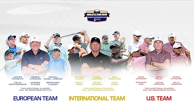 Major champions, Hall of Famers fill 2026 World Champions Cup rosters