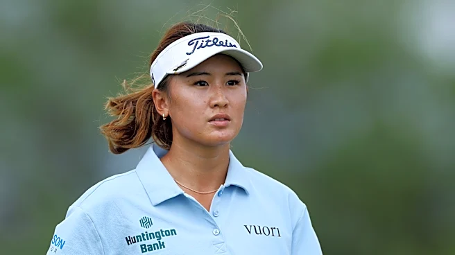 LPGA rookie named after Michelle Wie West making late-season surge to keep her card