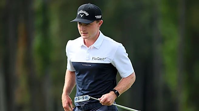 Blades Brown posts back-to-back eagles, shoots 61, on the brink of PGA Tour card