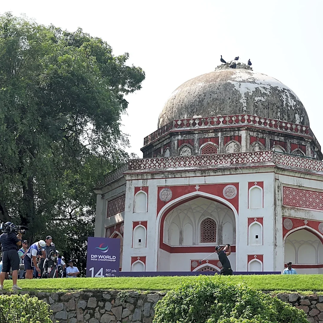 The large structures seen during DP World India Championship have a fascinating history